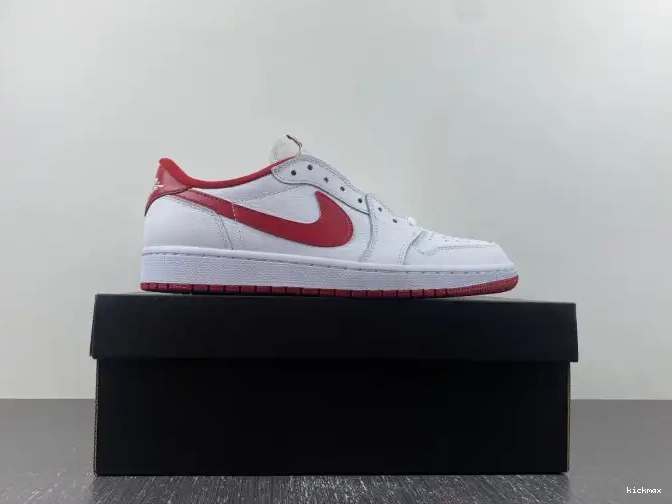 Rep MAX Jordan 705329-101 White 1 Varsity Red Retro Low 0403